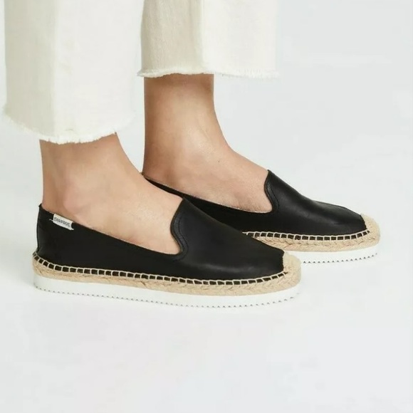 Soludos Shoes - NIB Soludos Platform Leather Espadrilles Sz 7